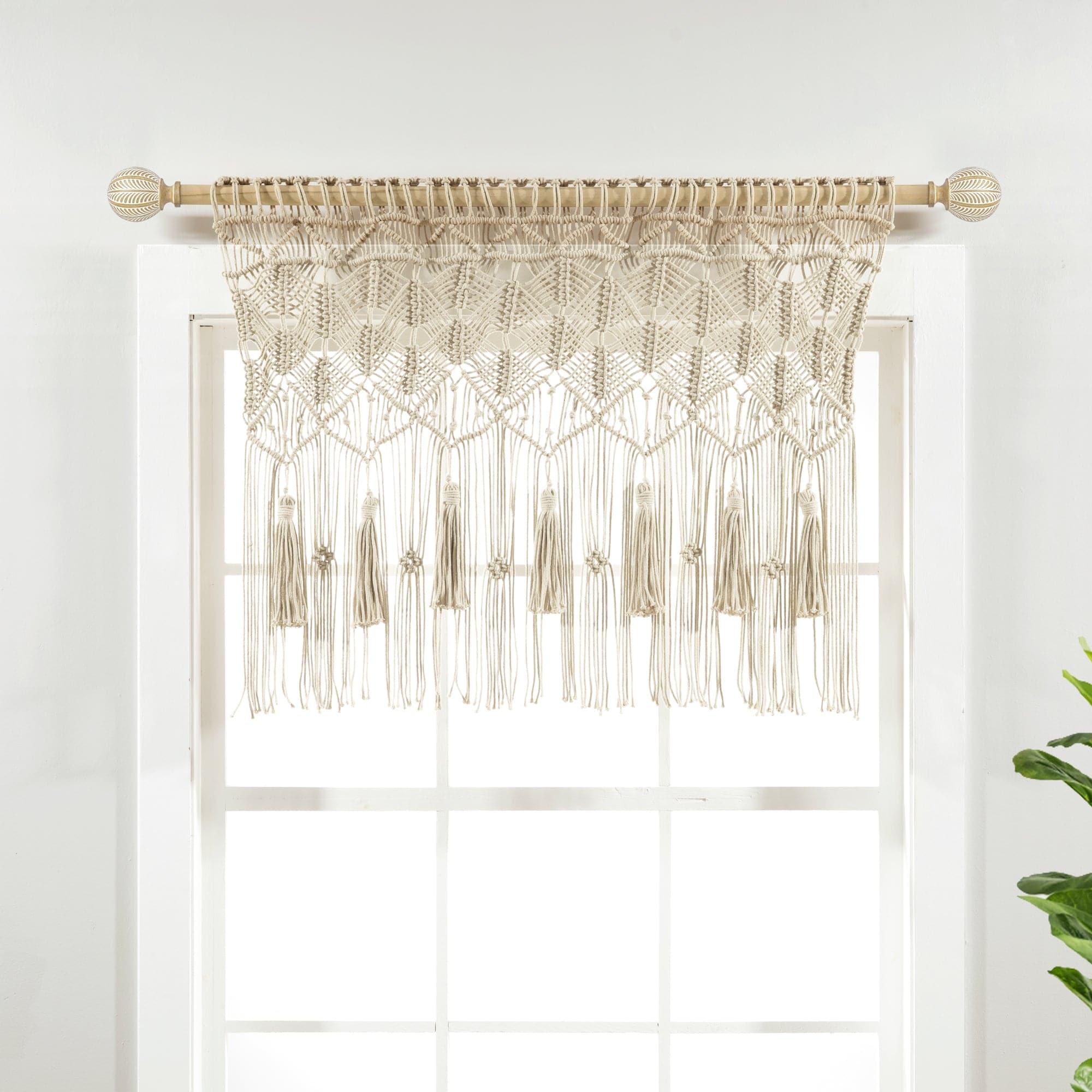 Heavy Design Handmade Macrame Curtain, Wall Hanging Modern