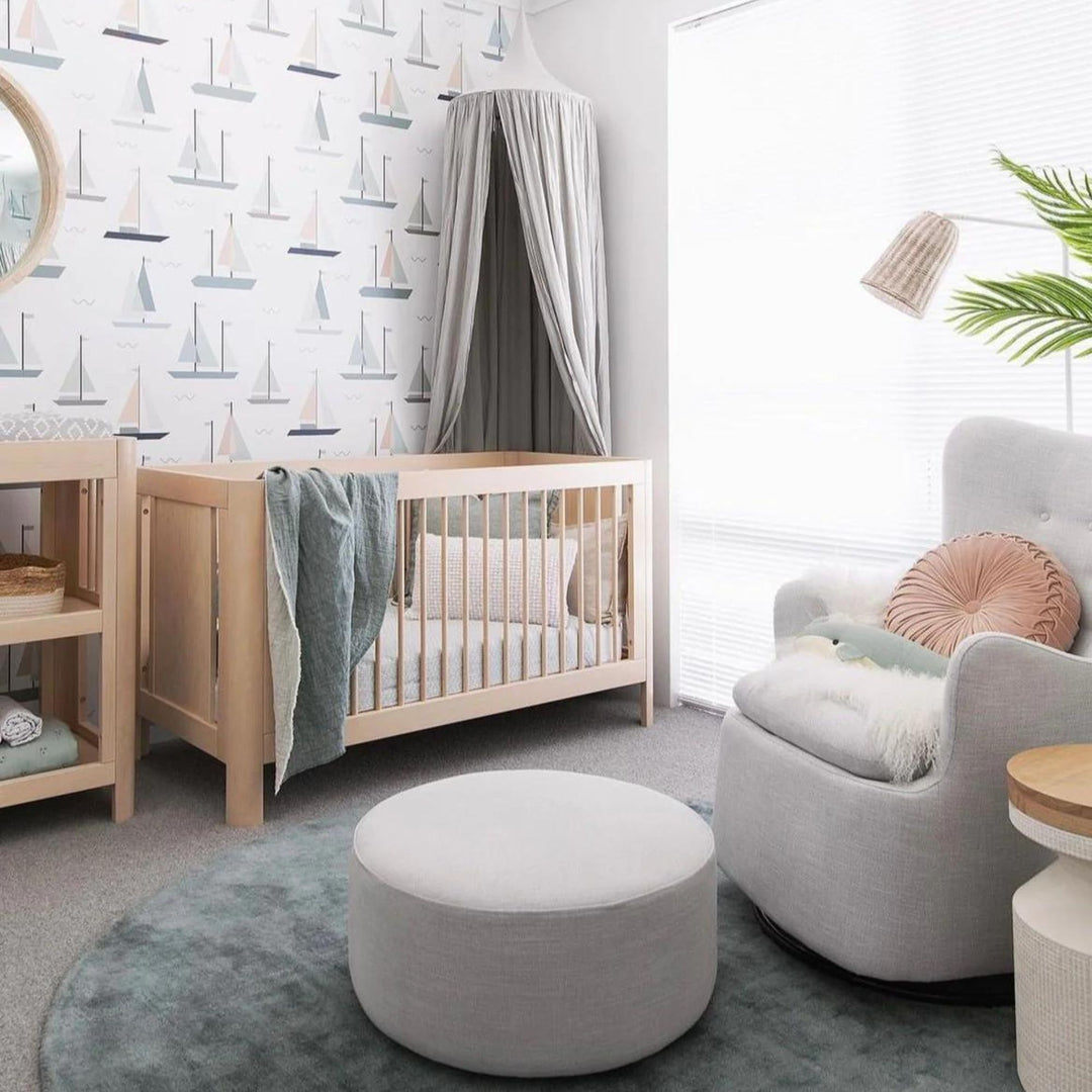 Designing a Nursery You and Your Baby Will Love with Peel and Stick Wallpaper