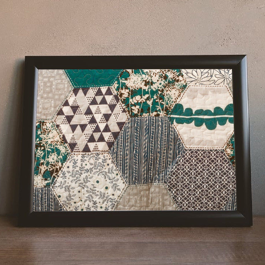 Briley Quilt in Picture Frame