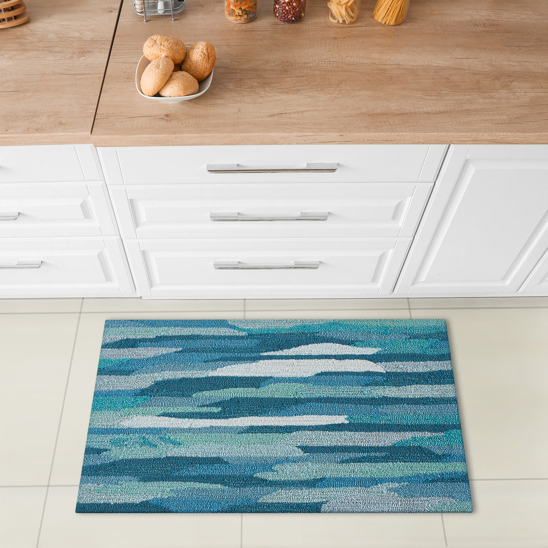 Teal | 1'8" x 2'6"