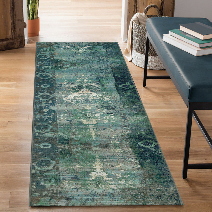 Blue | 1'11" x 7'6"
