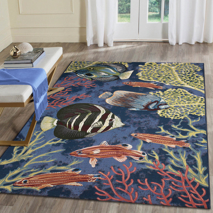 Navy | 7'10" x 9'10"
