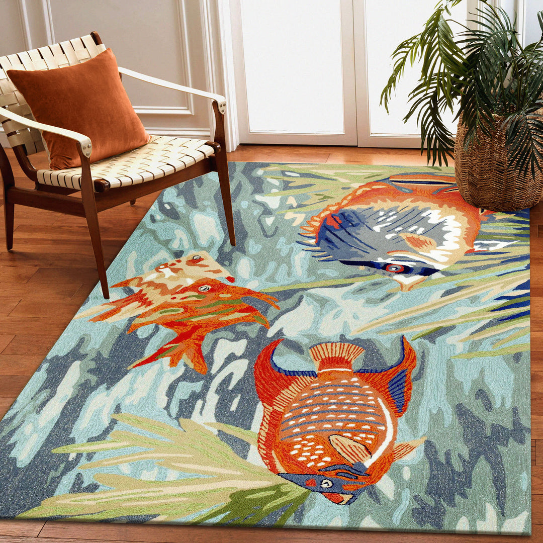 Ocean | 5' x 7'6"