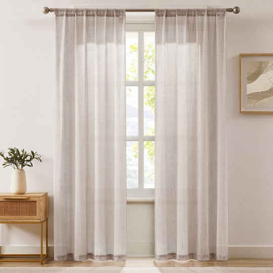 Sheer Curtains: Shop Stylish Sheer Curtains Online At Lush Decor ...