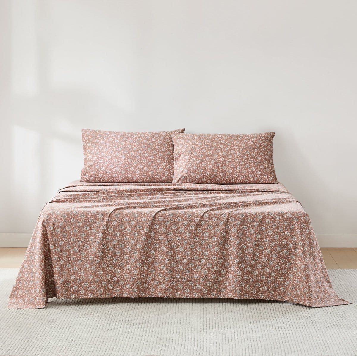 Zara Floral Block Cotton Sheet Set | Lush Decor | www.LushDecor.com
