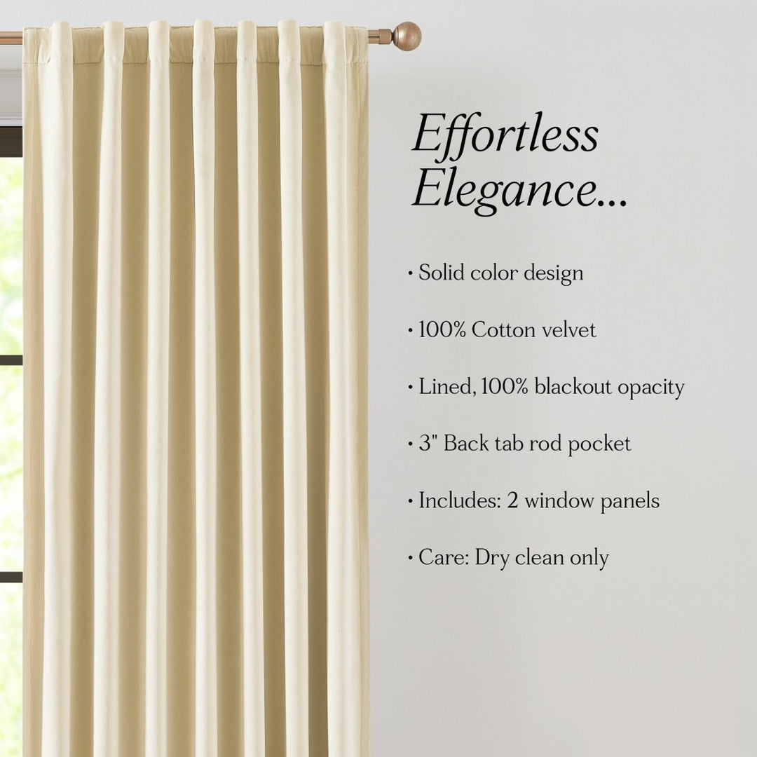 Cream | 50" W x 84" L