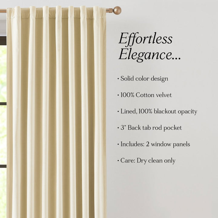 Cream | 50" W x 84" L