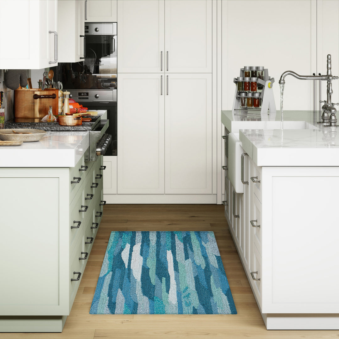Teal | 1'8" x 2'6"