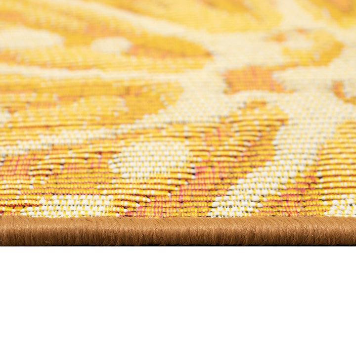 Yellow | 3'3" x 2'1" 1/2 Round