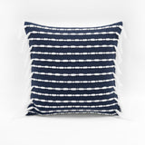 Linear Tassel Pillow + Boho Knitted Tassel Throw Bundle