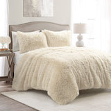 Bedding Bundle: Royal Empire Quilt + Emma Faux Fur Comforter + Ava Diamond Quilt
