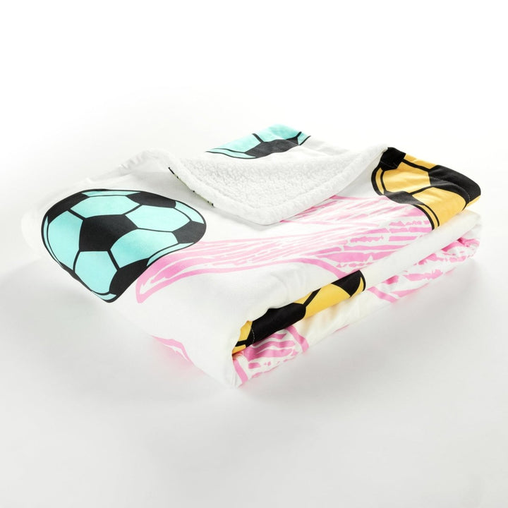 White/Turquoise | 50" W x 60" L