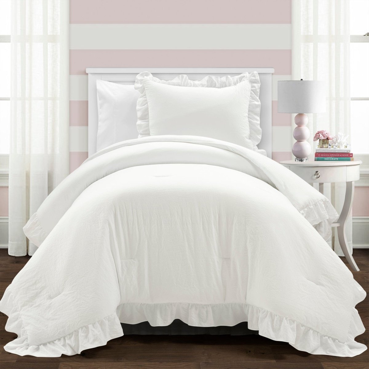 Reyna Ultra Soft Comforter Set | Lush Decor | www.lushdecor.com