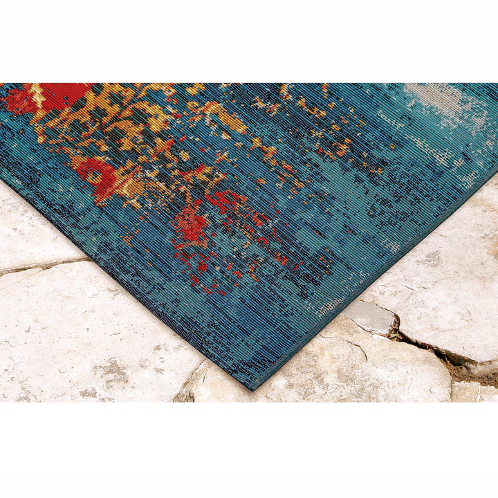 Blue | 1'11" x 7'6"