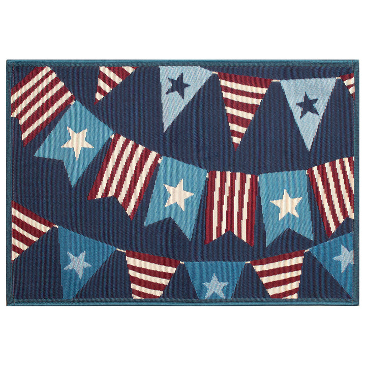 Navy | 1'11" x 4'11"