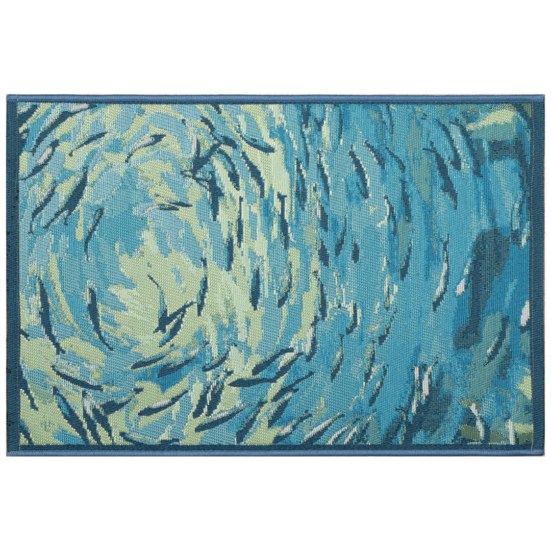 Blue | 2' x 2'10"