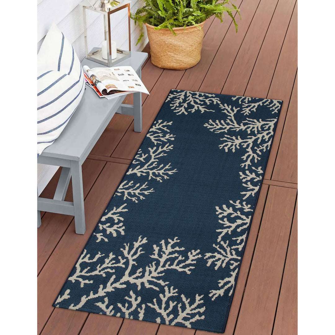 Navy | 1'11" x 4'11"