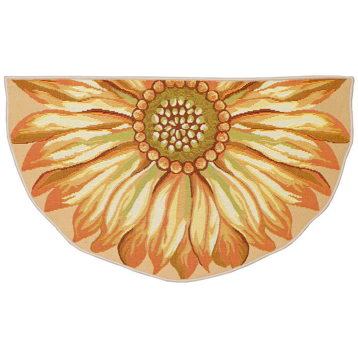 Yellow | 3'3" x 2'1" 1/2 Round