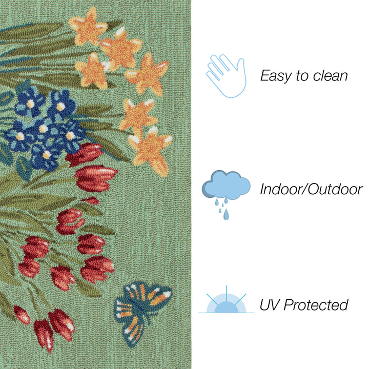 Green | 2'6" x 4'