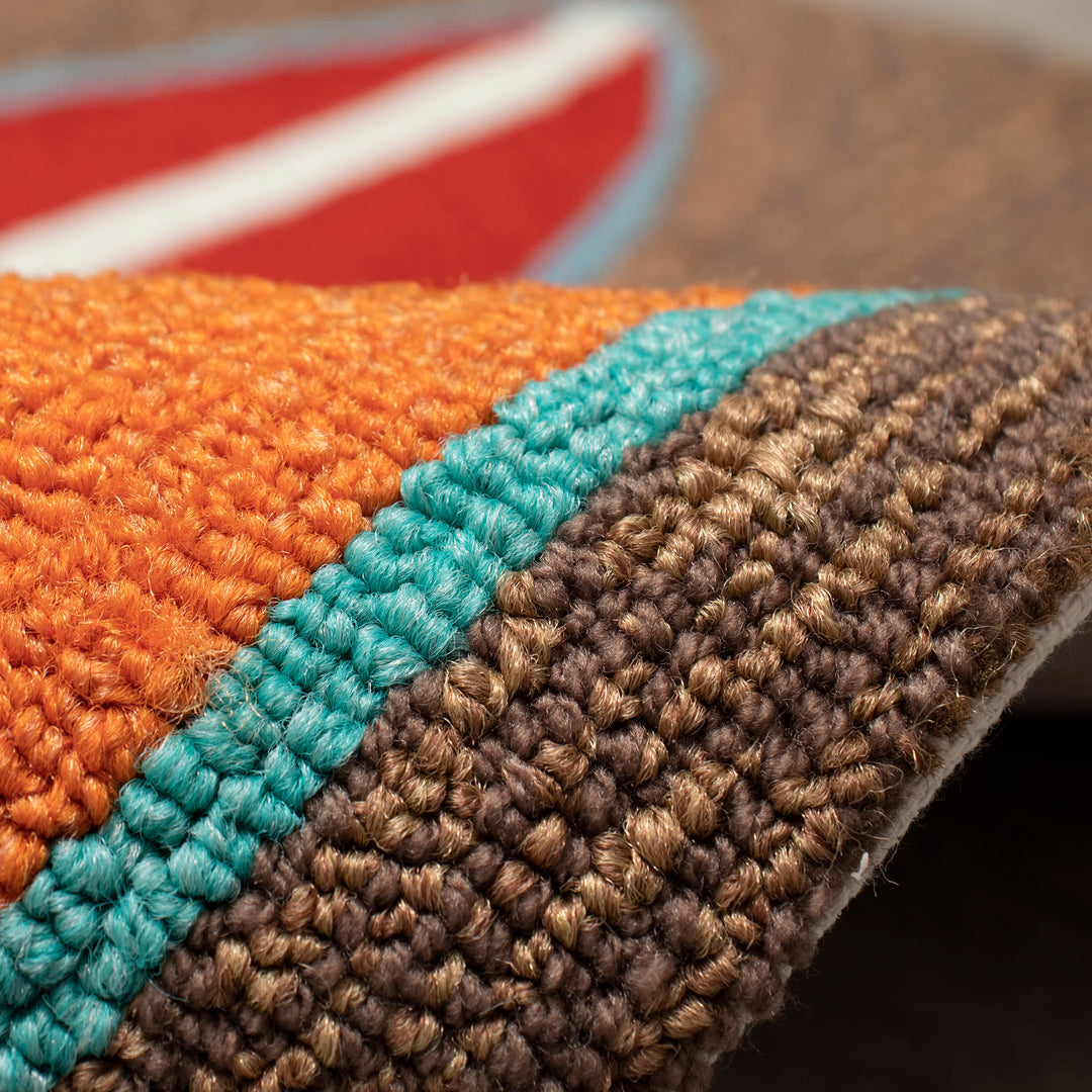 Brown | 1'8" x 2'6"