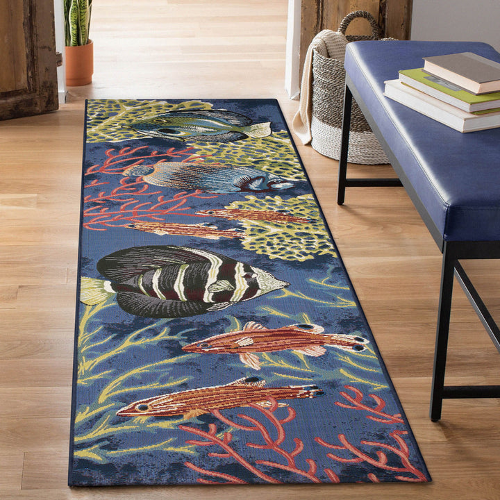 Navy | 1'11" x 7'6"