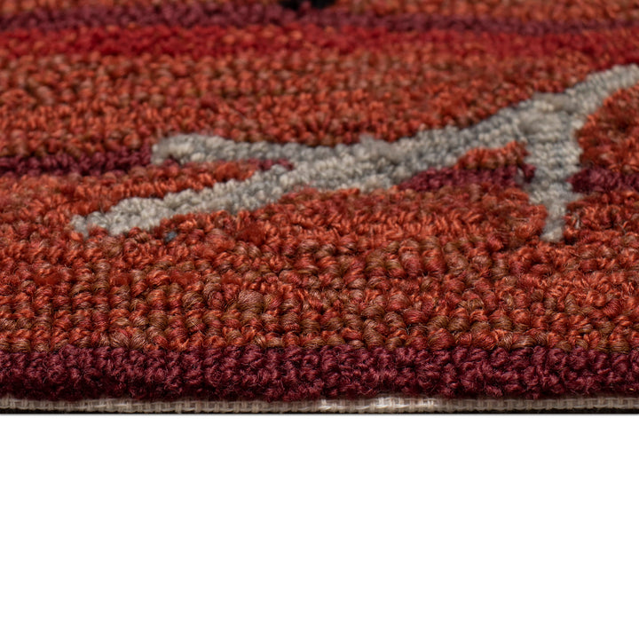 Red | 2'6" x 4'