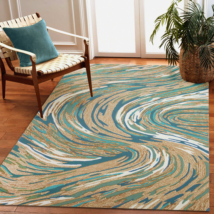 Aqua | 5' x 7'6"
