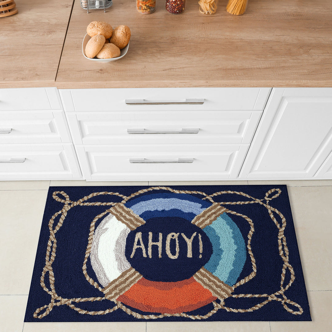 Navy | 2'6" x 4'