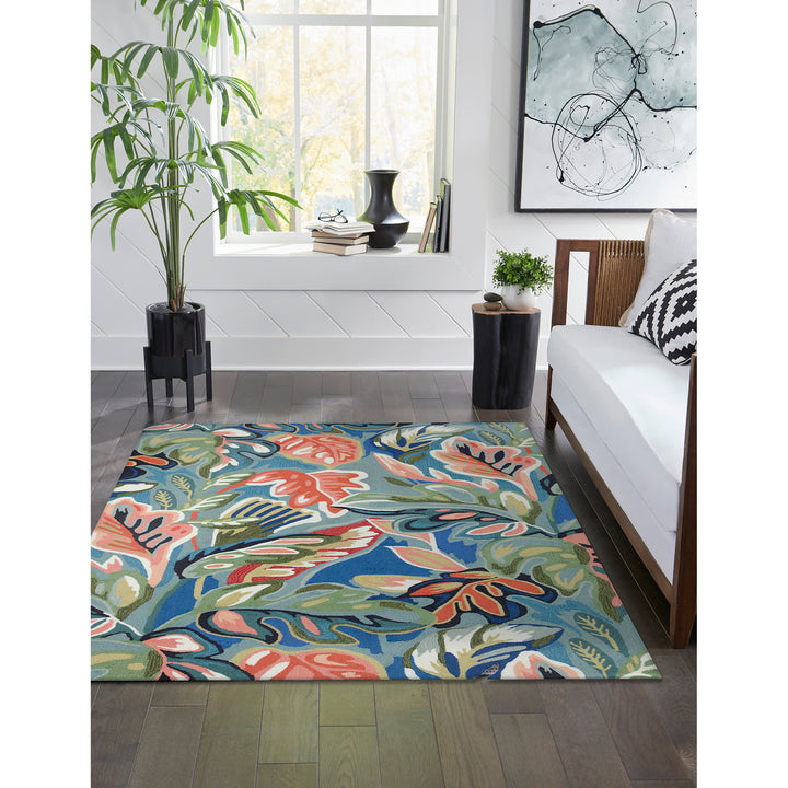 Aqua | 5' x 7'6"