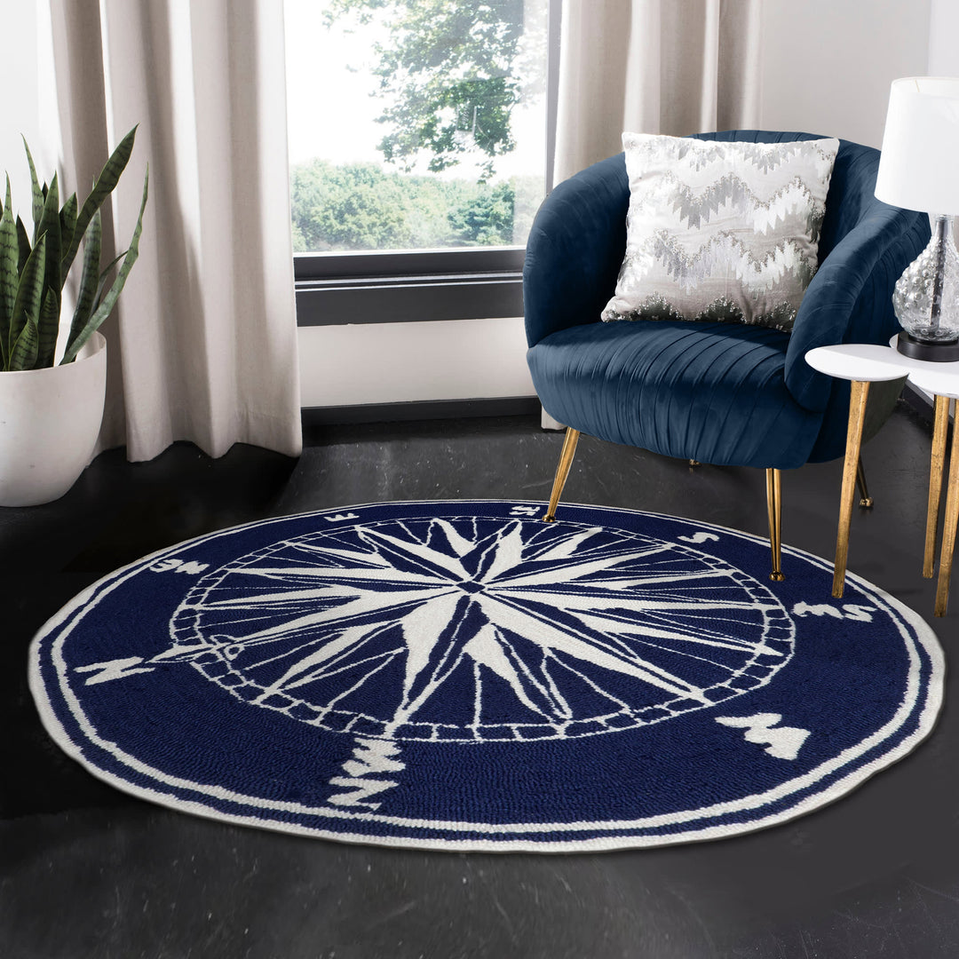 Navy | 5' Round
