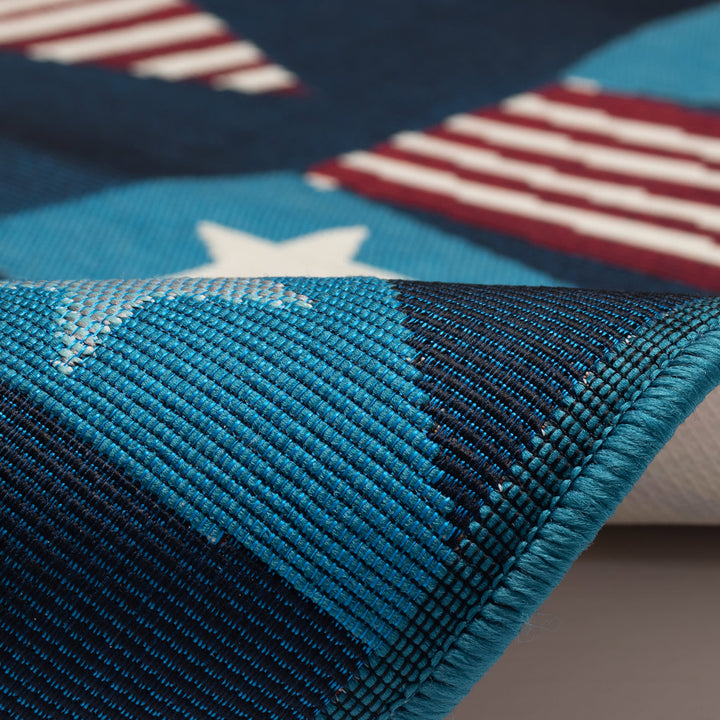 Navy | 1'11" x 4'11"