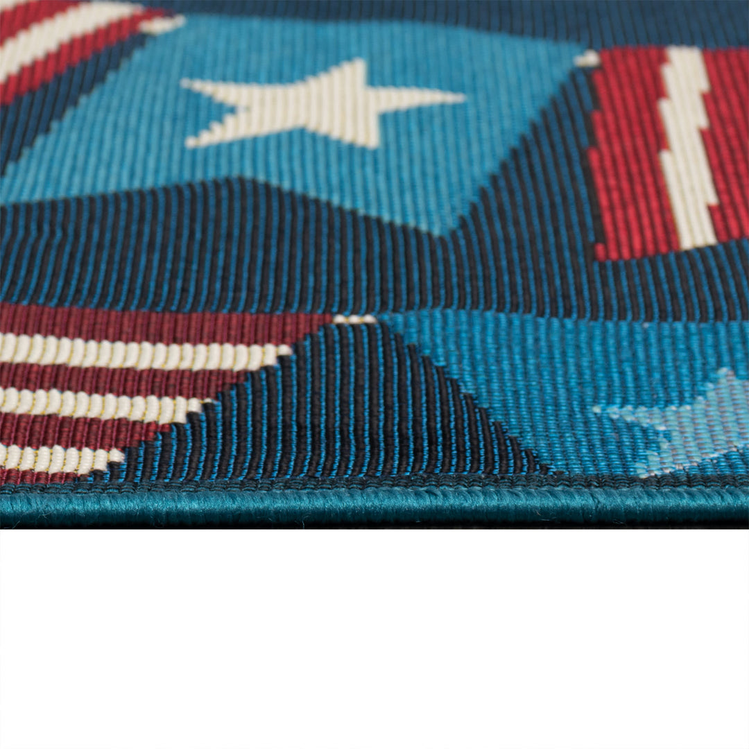 Navy | 1'11" x 4'11"