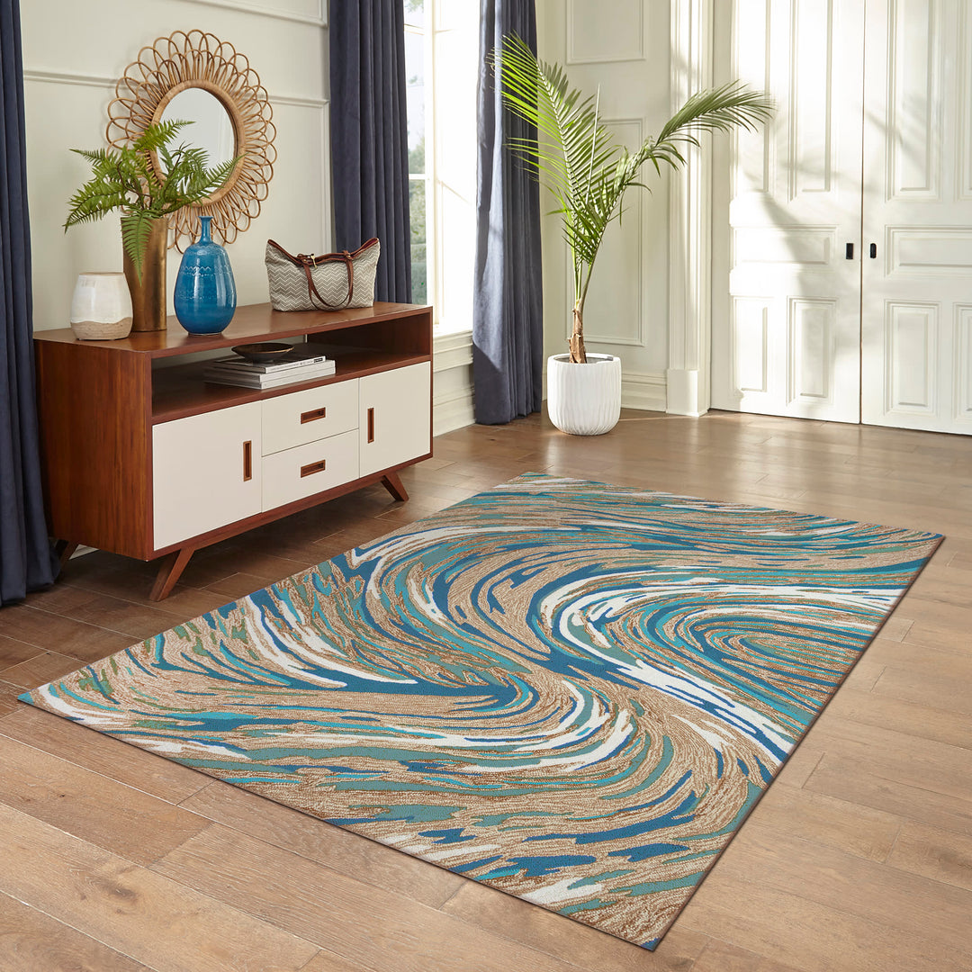 Aqua | 2'6" x 4'