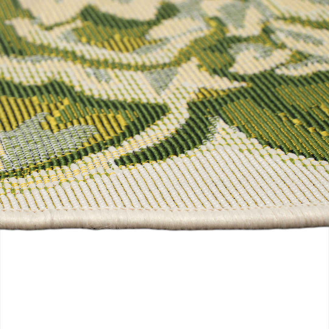 Green | 3'3" x 2'1" 1/2 Round