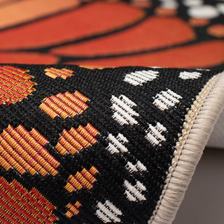 Orange | 3'3" x 1'9" Shaped