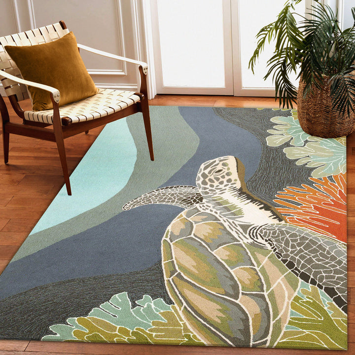 Ocean | 5' x 7'6"