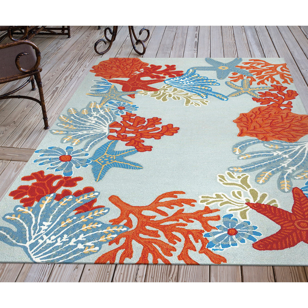 Aqua | 5' x 7'6"