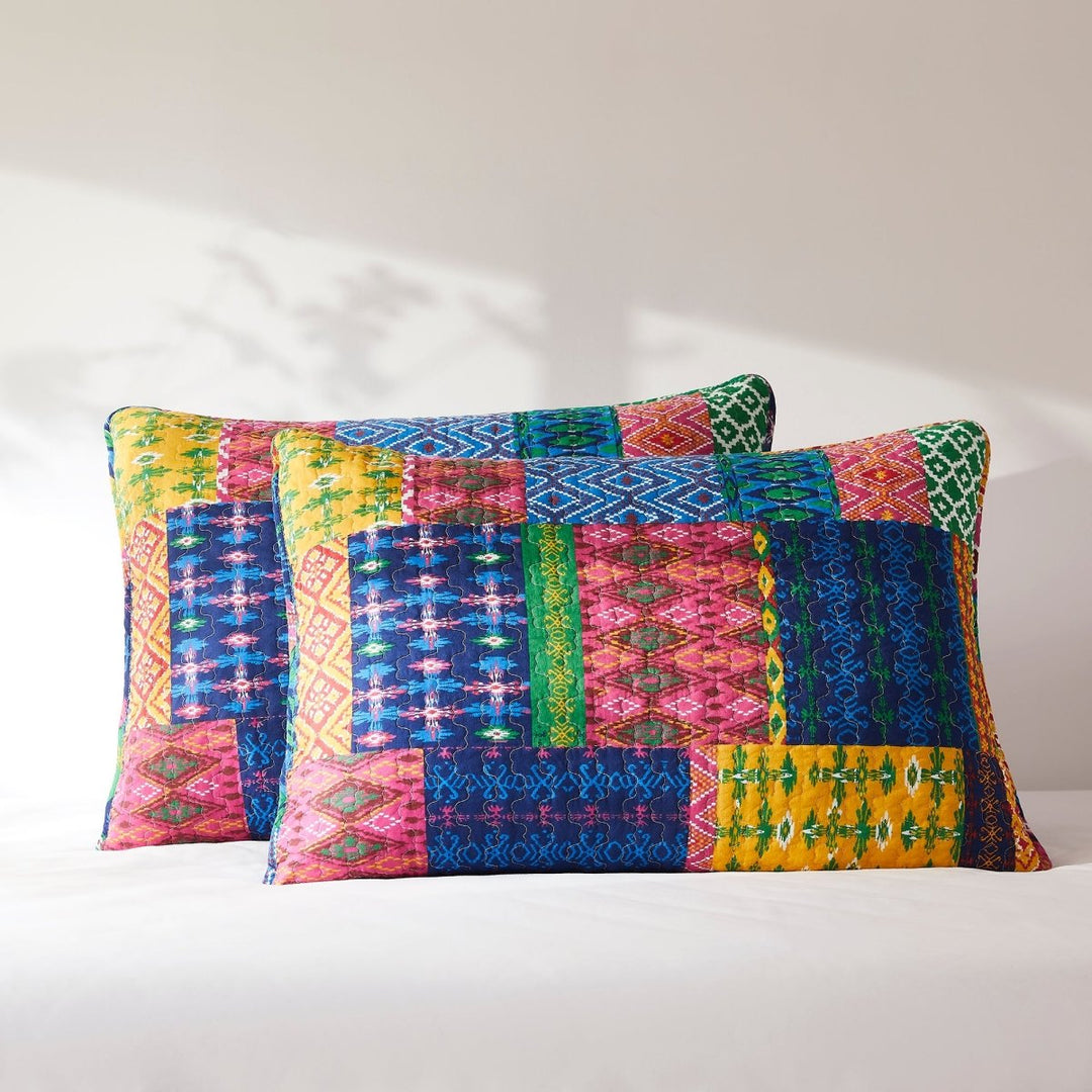 Fuchsia_Navy | Full/Queen