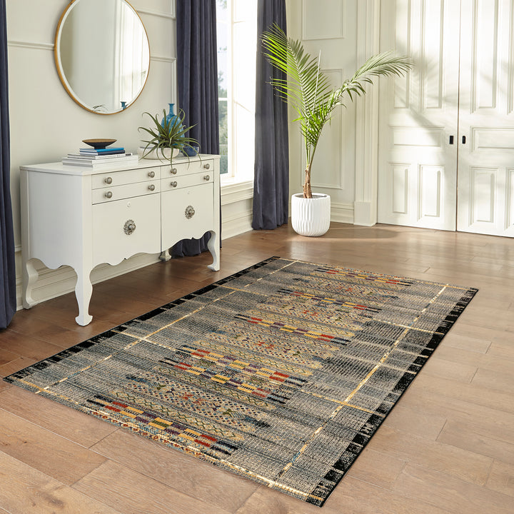 Black | 4'10" x 7'6"