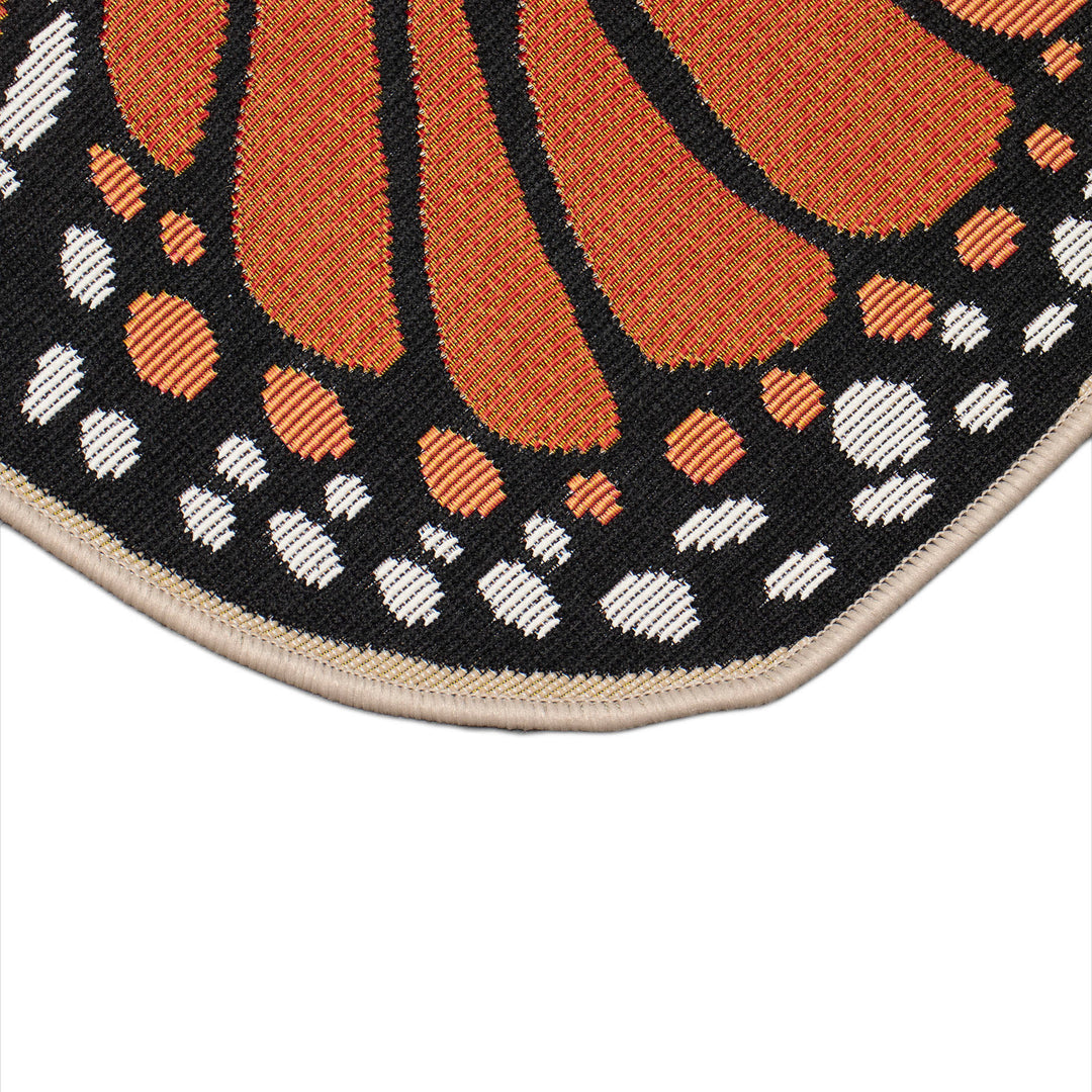 Orange | 3'3" x 1'9" Shaped