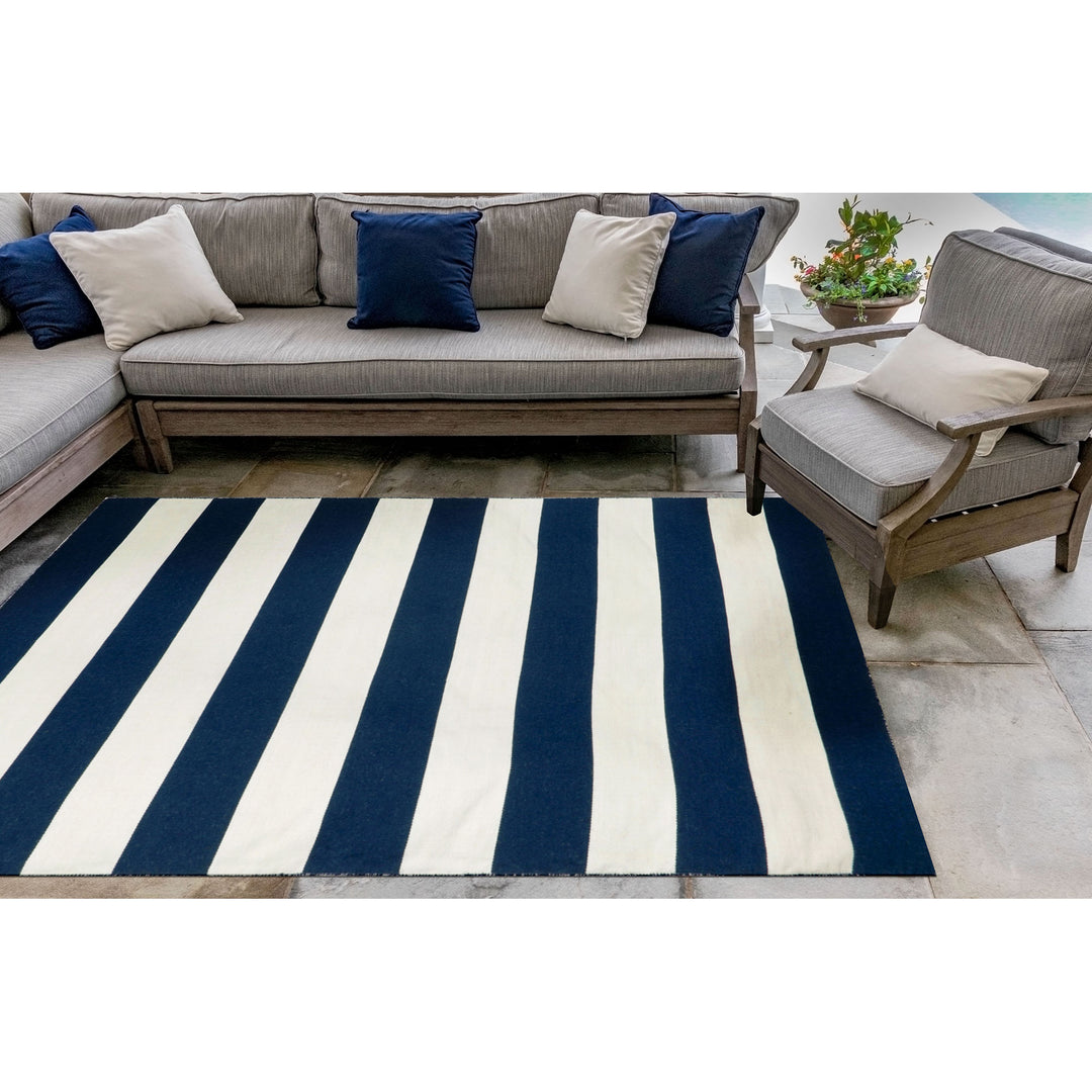 Navy | 5' x 7'6"
