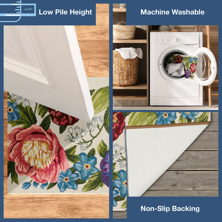 Cream | 1'11" x 4'11"