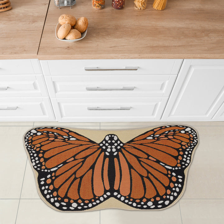 Orange | 3'3" x 1'9" Shaped
