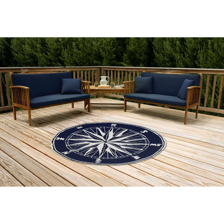 Navy | 5' Round