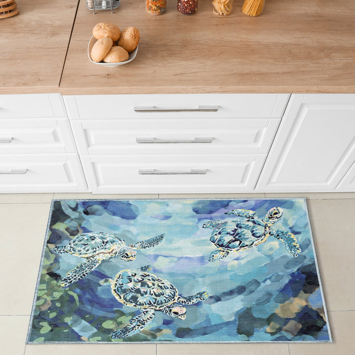 Ocean | 2'5" x 3'11"