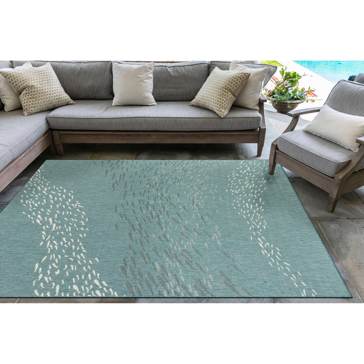 Aqua | 3'3" x 4'11"