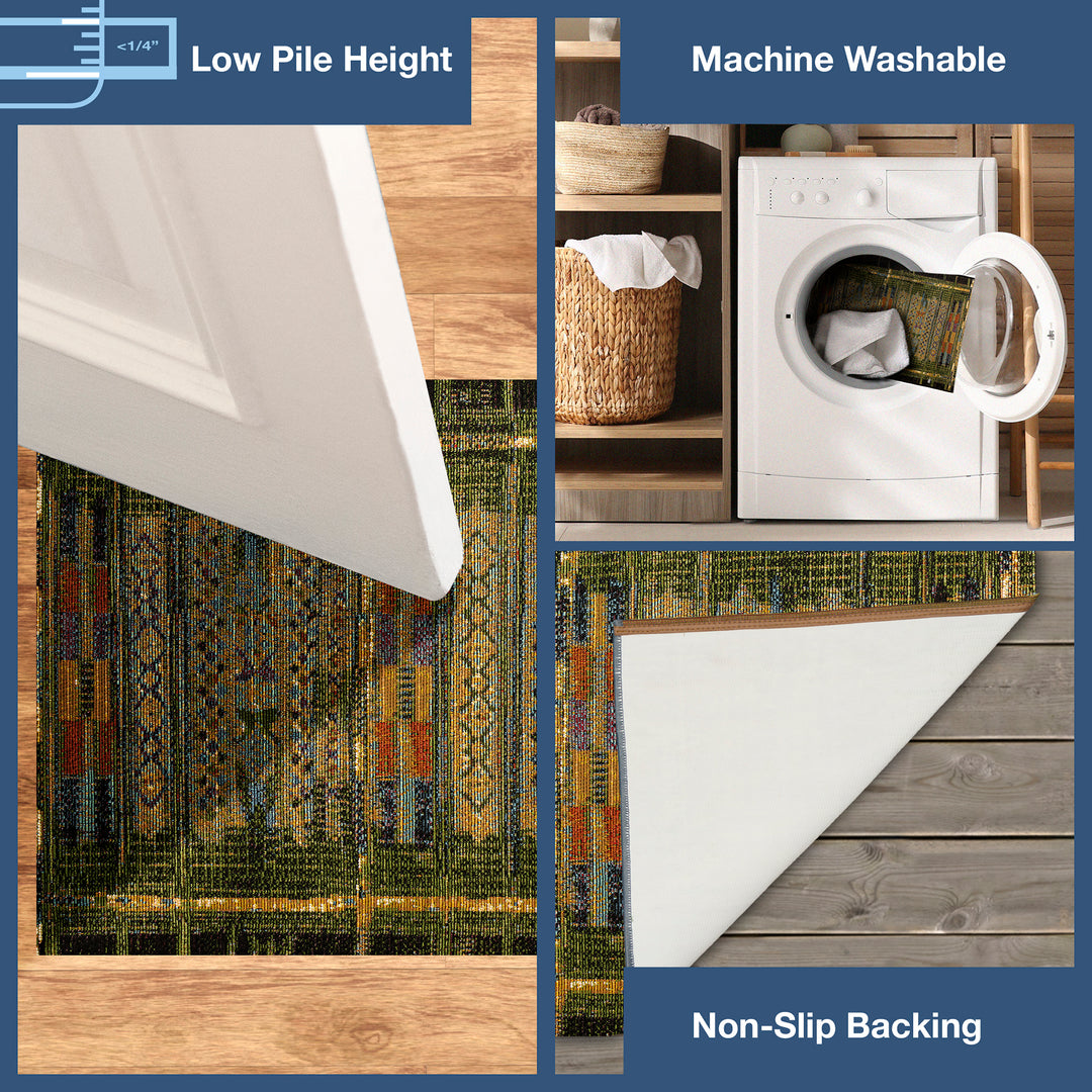 Green | 2'5" x 3'11"