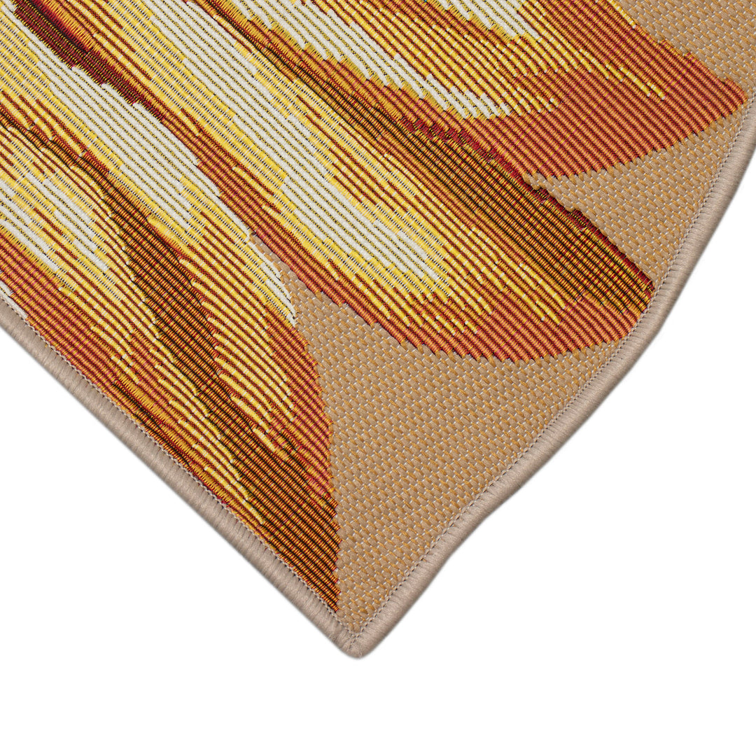 Yellow | 3'3" x 2'1" 1/2 Round