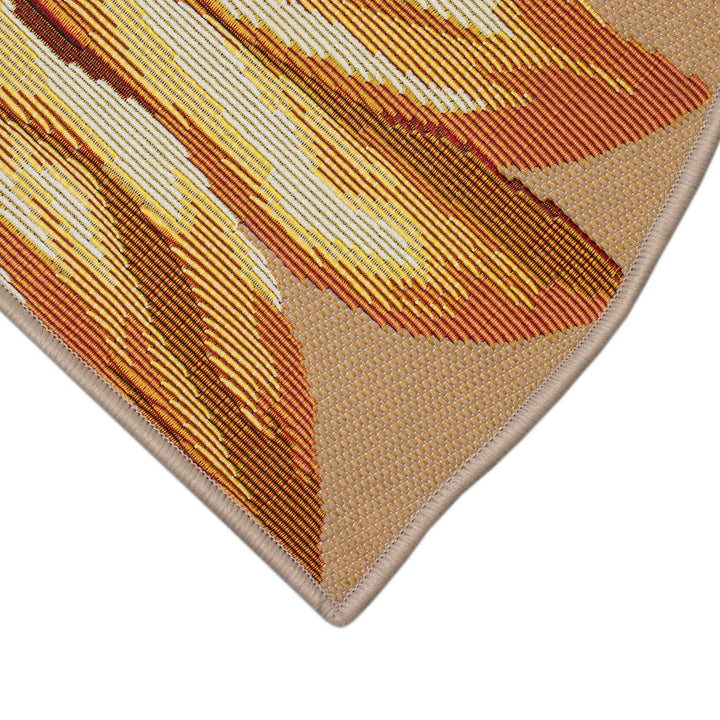 Yellow | 3'3" x 2'1" 1/2 Round