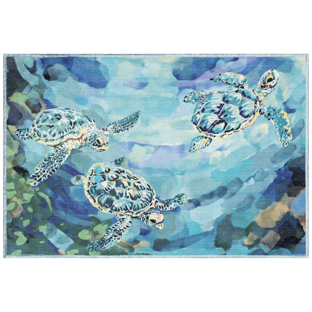 Ocean | 2'5" x 3'11"